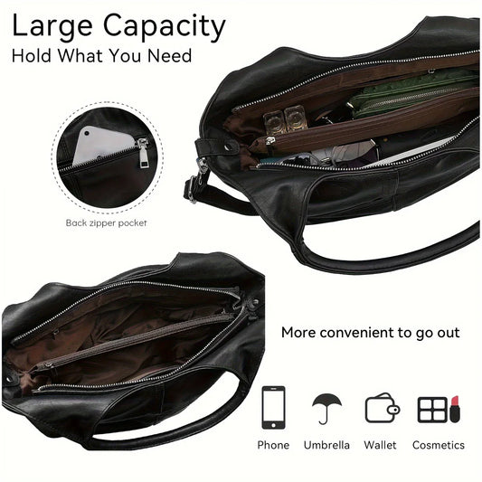 Elegant Genuine Leather Women's Crossbody Shoulder Bag